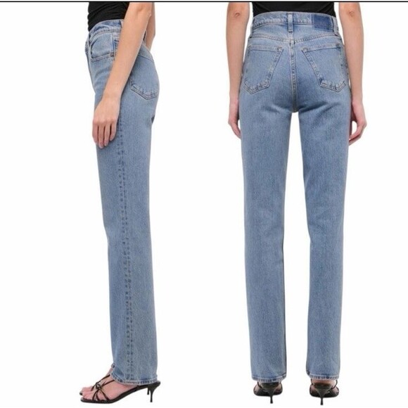 Abercrombie & Fitch The 90s Straight Ultra High Rise Jeans size 25 regular - Picture 6 of 14